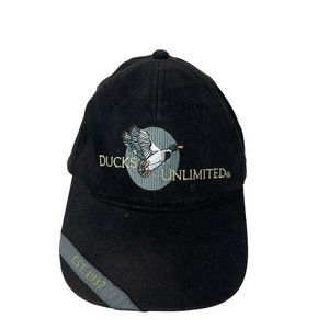 Ducks Unlimited Elochoman Donor Black One‎ Size Hat Cap